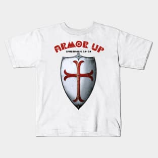 Armor Up Christian Protection Kids T-Shirt